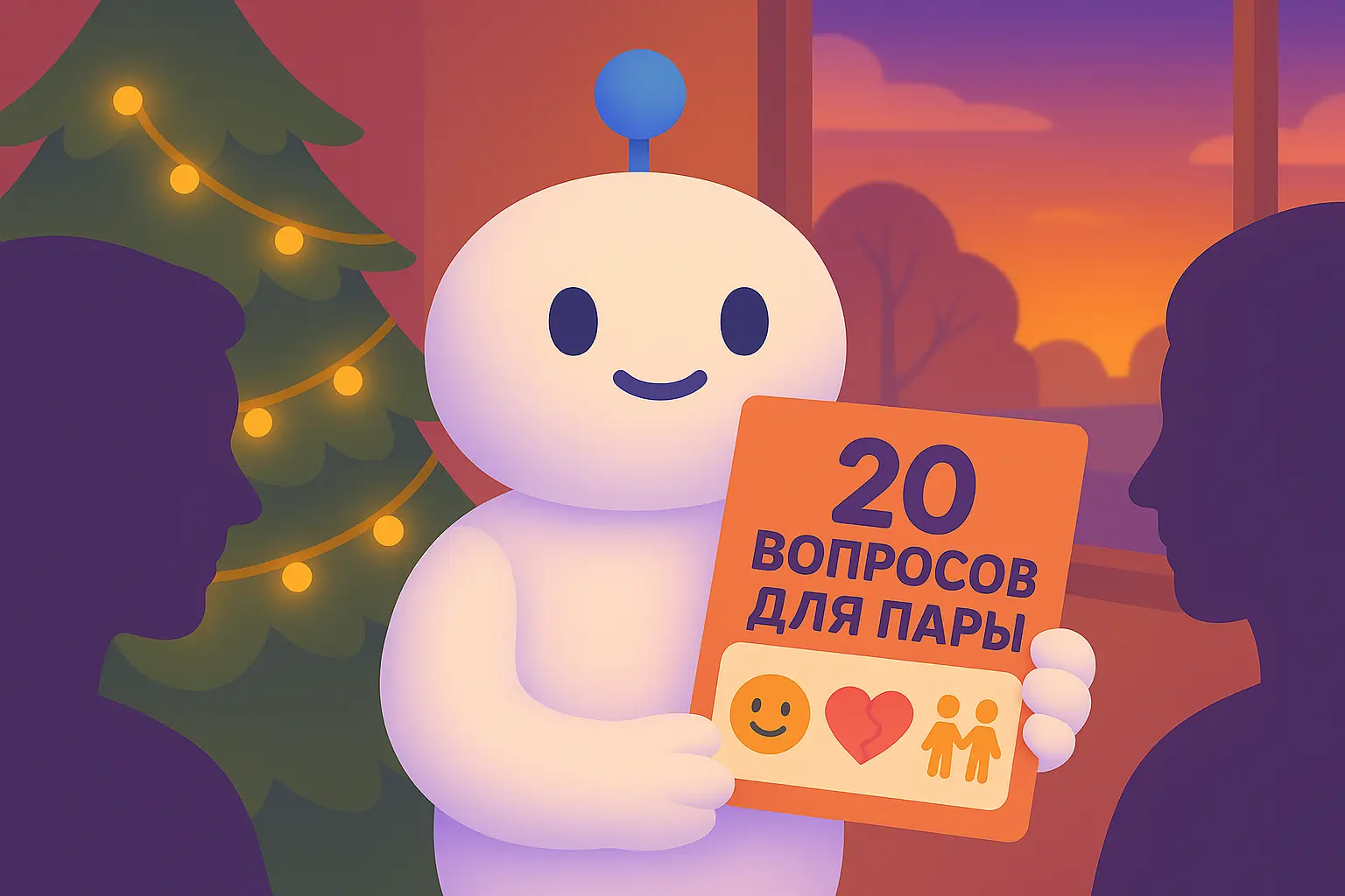 Новогодняя традиция для двоих: 20 вопросов, которые сблизят вас в канун праздника